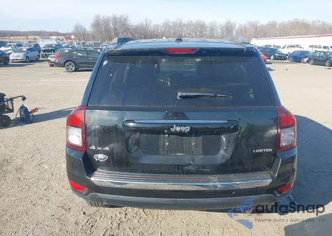 2014 Jeep Compass Limited из США, поврежденный, VIN 1C4NJDCB0ED846975